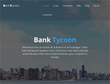 Tablet Screenshot of banktycoon.com